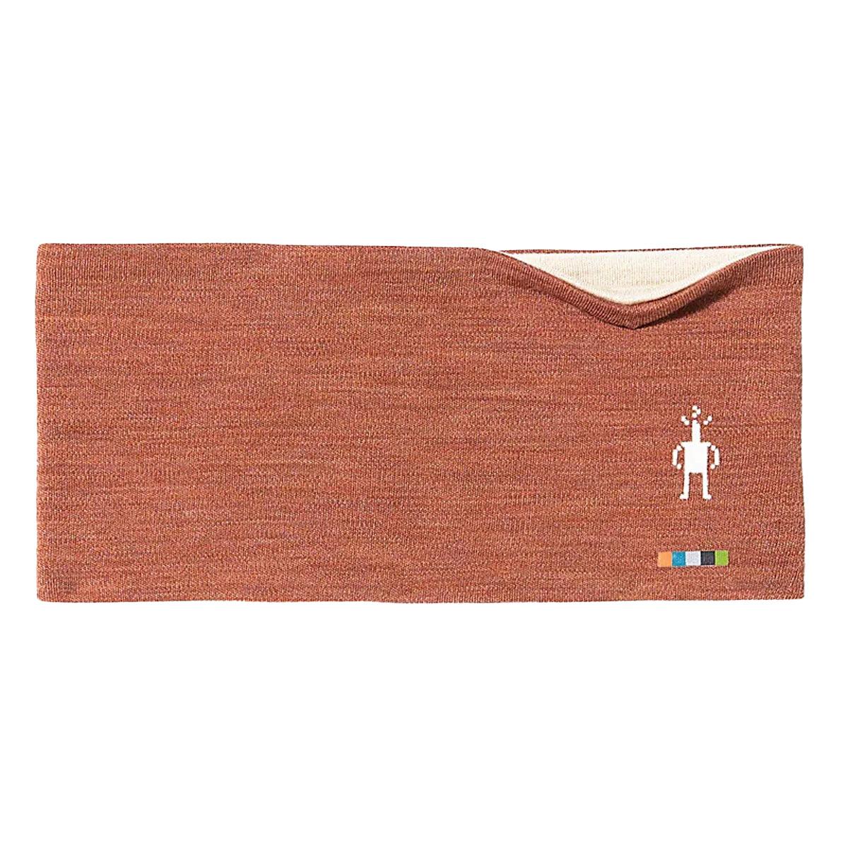 Smartwool Thermal Merino Reversible Headband in Copper Heather